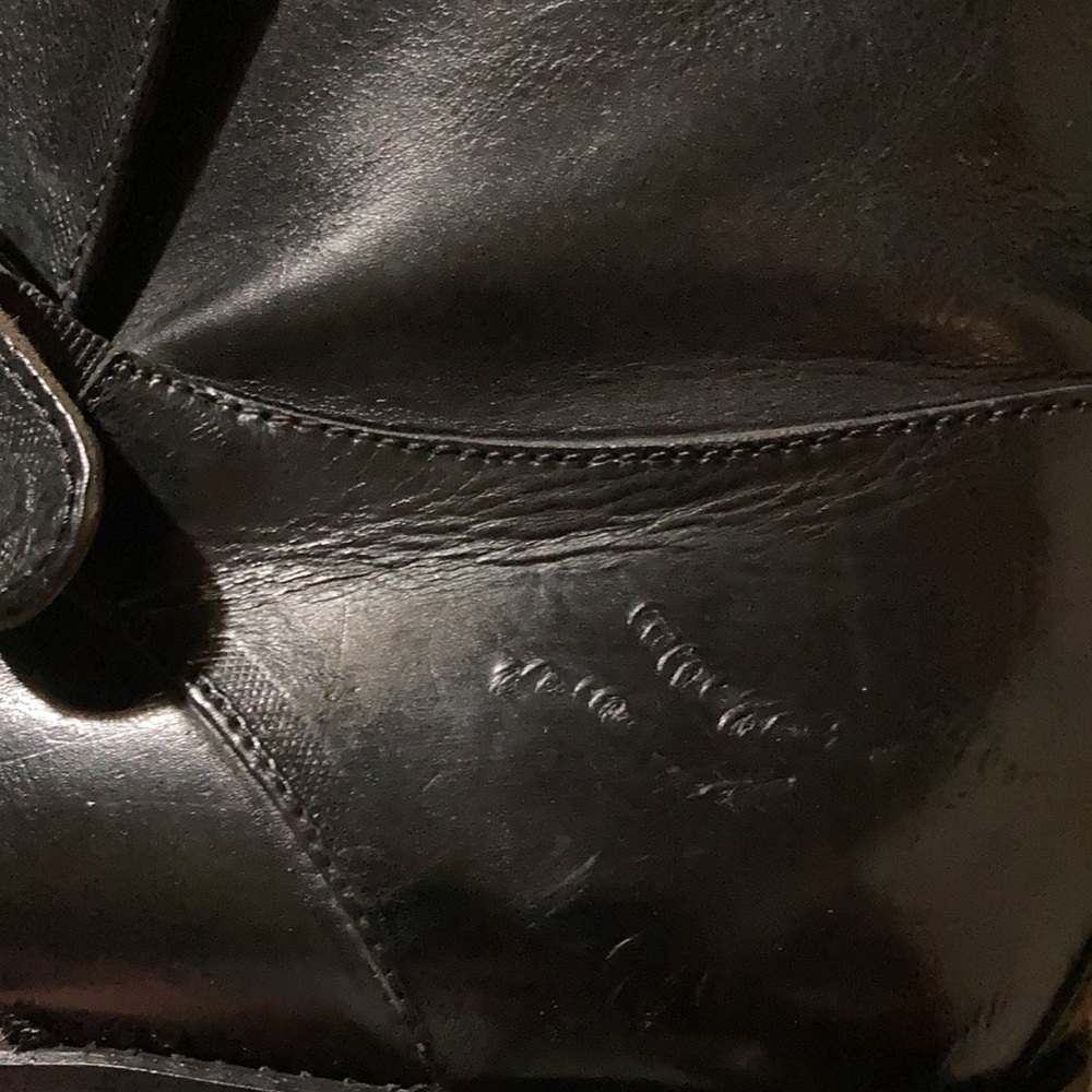 EUC Men’s  Domani Made In Italy Black Leather  Ankle Boots Size 9M - Picture 9 of 9